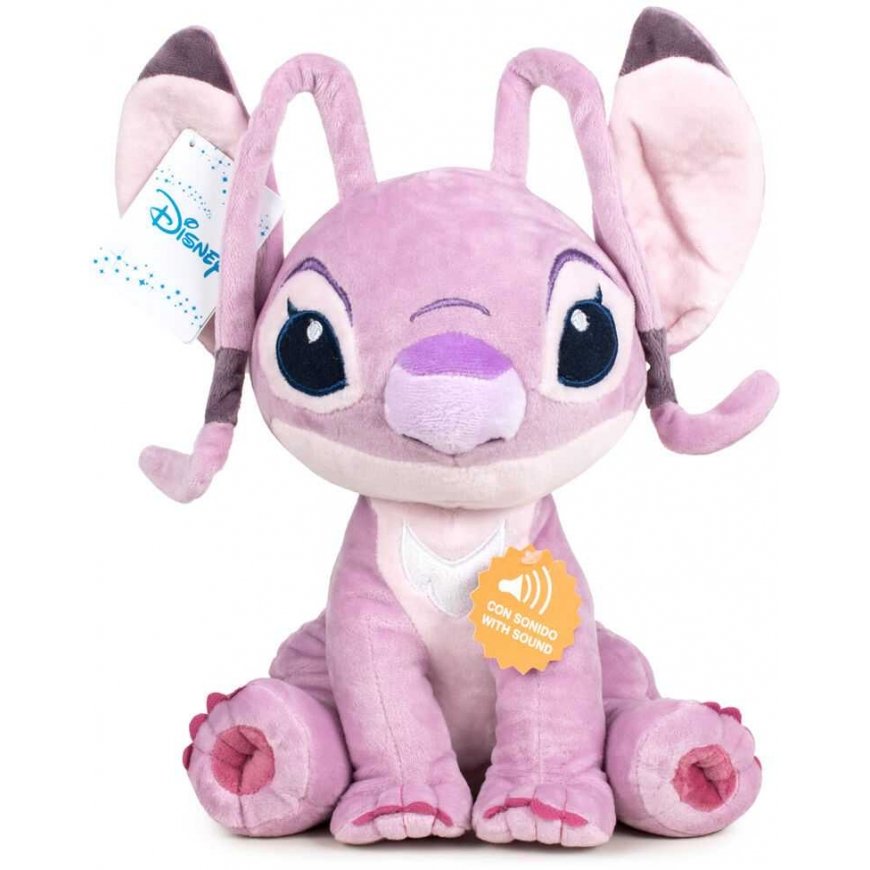 Disney Stitch Angel soft plush toy 30cm