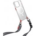 Dėklas Skinarma Scout universali virvelė telefonui pilkos spalvos Dėklas Skinarma Scout universali virvelė telefonui pilkos spalvos