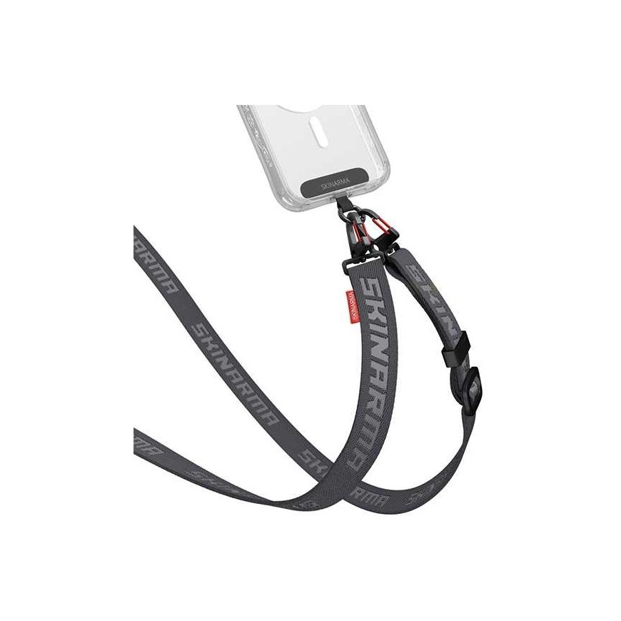 Skinarma Scout universal phone case with lanyard, gray – 3