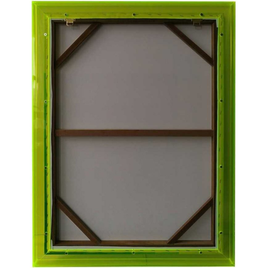 ART Wall painting WALLY 60x80cm, green, acrylic – 4