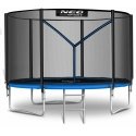 10 ft / 312 cm garden trampoline with outdoor net and Neo-Sport ladder