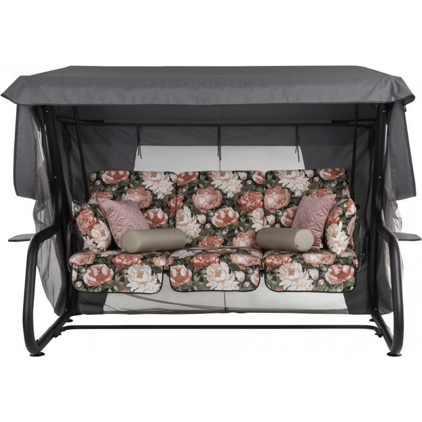 Patio Garden swing with mosquito net