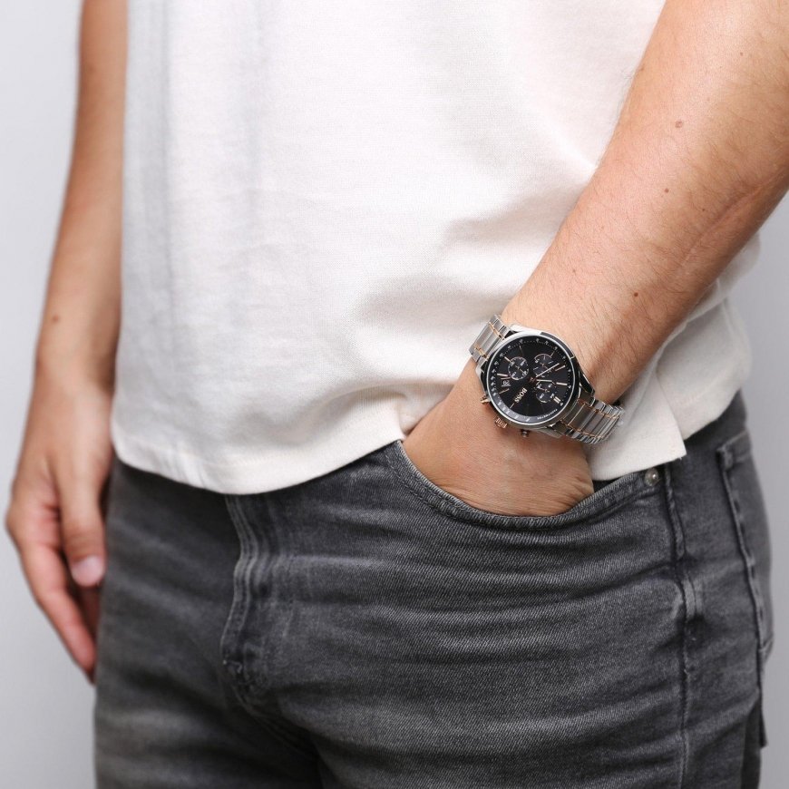 Vyriškas laikrodis HUGO BOSS 1513473 - GRAND PRIX (zh022b) – 4