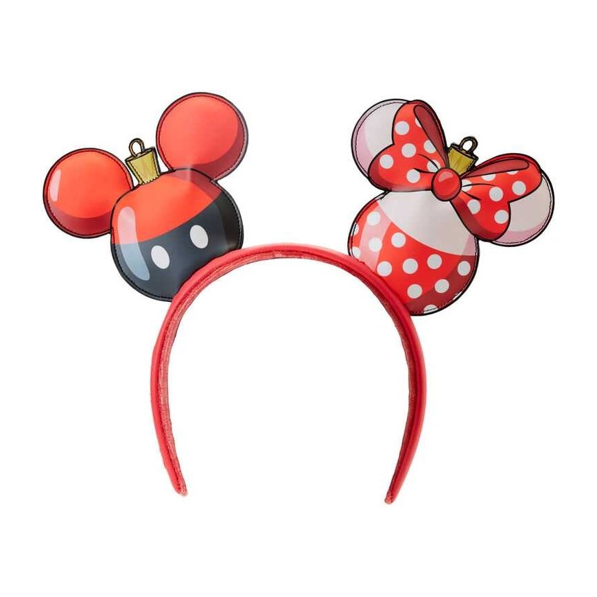 Loungefly Disney Mickey & Minnie Christmas ear headband – 2