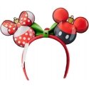 Loungefly Disney Mickey & Minnie Christmas ear headband Loungefly Disney Mickey & Minnie Christmas ear headband