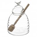 5five Simply Smart Five_S_Smart HONEY JAR WITH STICK 9.5X13.5CM 5five Simply Smart Five_S_Smart HONEY JAR WITH STICK 9.5X13.5CM