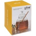 5five Simply Smart Five_S_Smart HONEY JAR WITH STICK 9.5X13.5CM 5five Simply Smart Five_S_Smart HONEY JAR WITH STICK 9.5X13.5CM