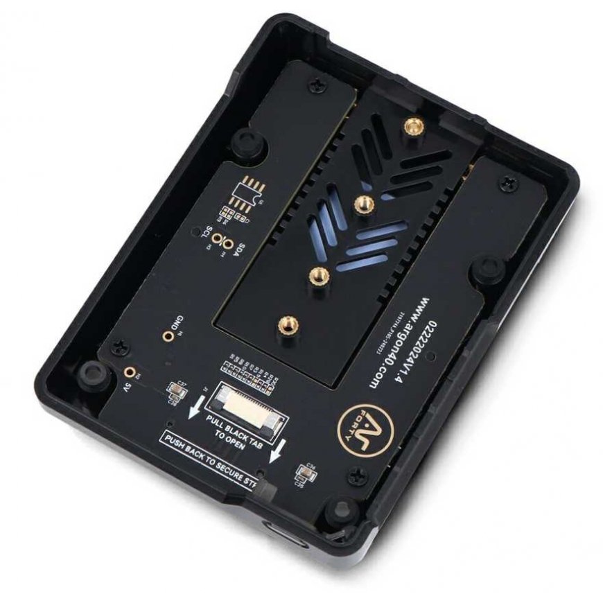 Argon40 Argon Neo 5 M.2 NVMe PCIe Expansion Card - for Raspberry Pi 5
