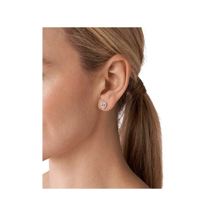 Michael Kors Romantic gold-plated earrings with zircons MKC1519A2791 – 2