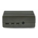 Oem Dėklas skirtas Raspberry Pi 4B - su išpjovomis - aliuminis - grafitas Oem Dėklas skirtas Raspberry Pi 4B - su išpjovomis - aliuminis - grafitas