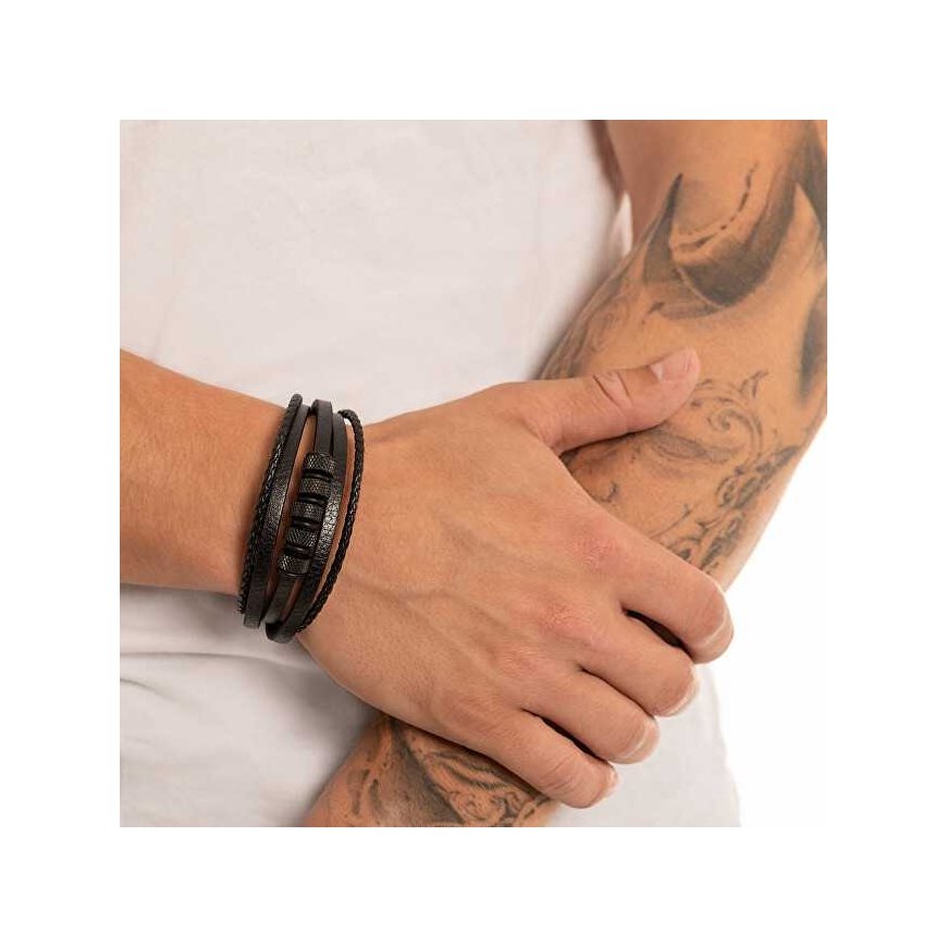 Troli Stylish leather bracelet Leather VABOB002 – 2