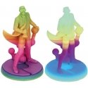 Polymaker Filament Polimaker PolyLite Luminous PLA 1.75mm 1kg - Rainbow