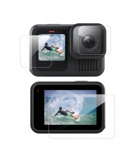 Telesin 3-in-1 Tempered Glass for GoPro Hero 13 Black (S6-FLM-07-TGP)