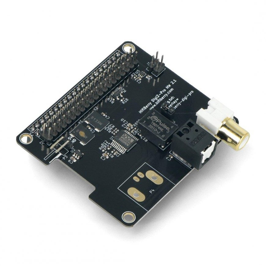 HiFiBerry Digi2 Pro - sound card for Raspberry Pi 4B/3B+/3/2/B+/A+/Zero