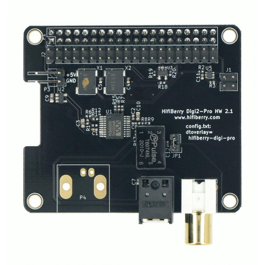 HiFiBerry Digi2 Pro - sound card for Raspberry Pi 4B/3B+/3/2/B+/A+/Zero – 2