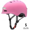 Beaster Scooter Šalmas Beaster BS02HPS, S dydis, rožinis, su LED lemputėmis Beaster Scooter Šalmas Beaster BS02HPS, S dydis, rožinis, su LED lemputėmis