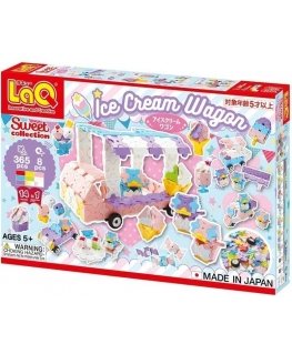 Konstruktorius LaQ „Sweet Collection Ice Kreminis Wagon”