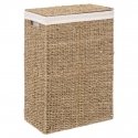 5five Simply Smart Seagrass Laundry Basket, 45 l 5five Simply Smart Seagrass Laundry Basket, 45 l