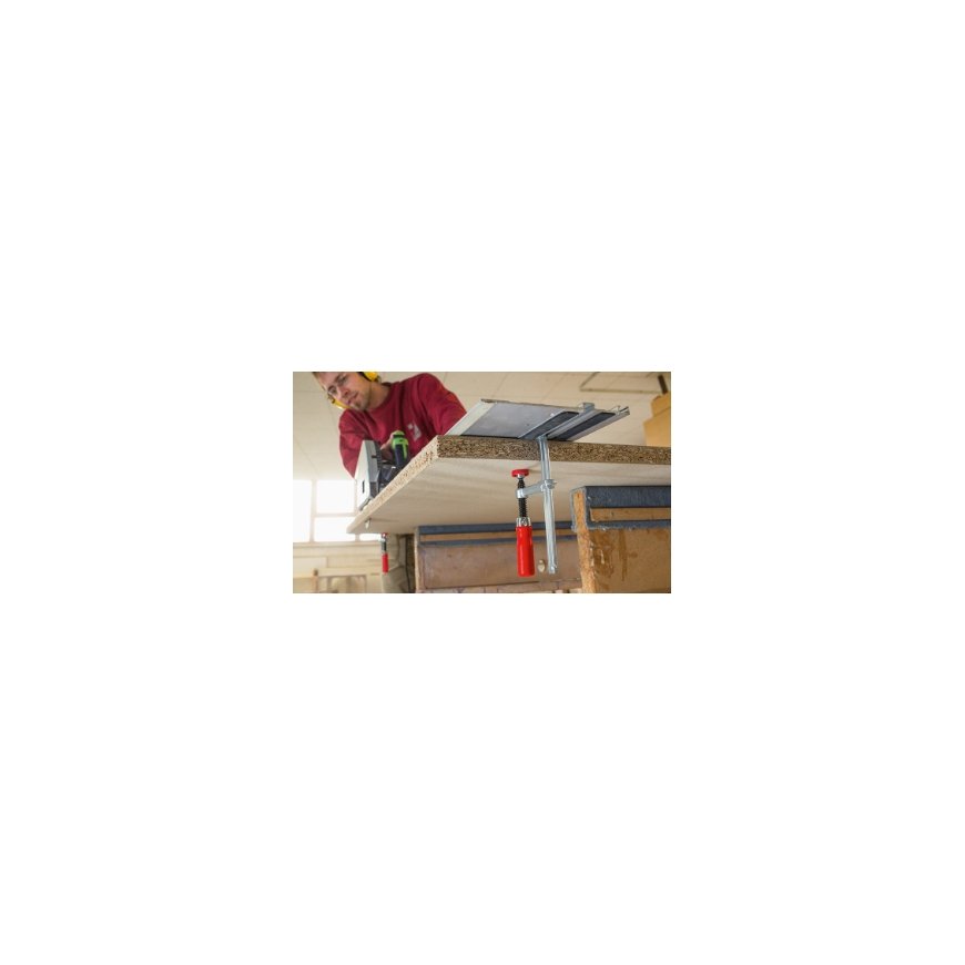 BESSEY GTR12 spaustuvas 12 cm Raudona, Nerūdijančiojo plieno – 3