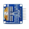 Two-color graphic OLED display 0.96" (A) 128x64px SPI/I2C, angled connectors, Waveshare 9085 Two-color graphic OLED display 0.96" (A) 128x64px SPI/I2C, angled connectors, Waveshare 9085