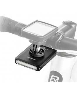 Rockbros 2in1 Front Bike Light 150lm for Meter with Power Bank 5000mAh IPX6 - Black