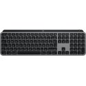 Logitech MX Keys S for Mac tastatūra Birojs RF bezvadu sakari + Bluetooth QWERTZ Vācu Alumīnijs, Mel Logitech MX Keys S for Mac tastatūra Birojs RF bezvadu sakari + Bluetooth QWERTZ Vācu Alumīnijs, Mel