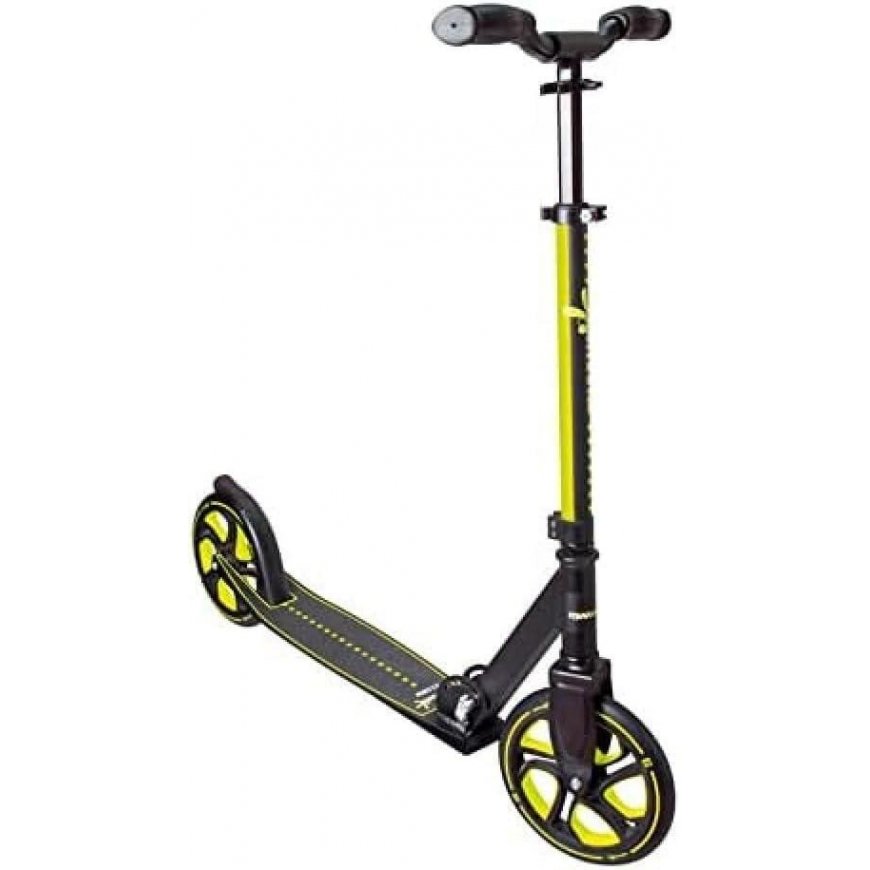 Muuwmi Aliuminio Scooter PRO skrejritenis 215 mm lime AU 465