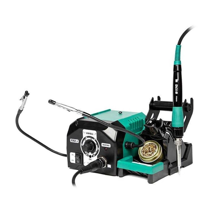 Litavimo stotelė Yihua 936A-II su griebtuvais - 120W – 2