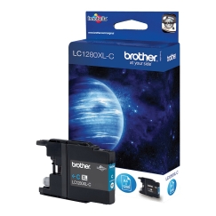 Brother LC1280XLC rašalo kasetė 1 vnt Originalus Didelė (XL) išeiga Žydras