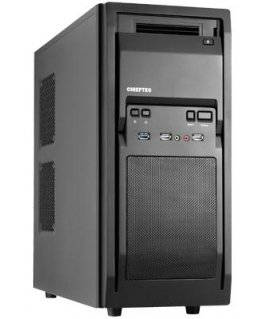Chieftec LF-02B-OP tietokonekotelo Midi Tower musta