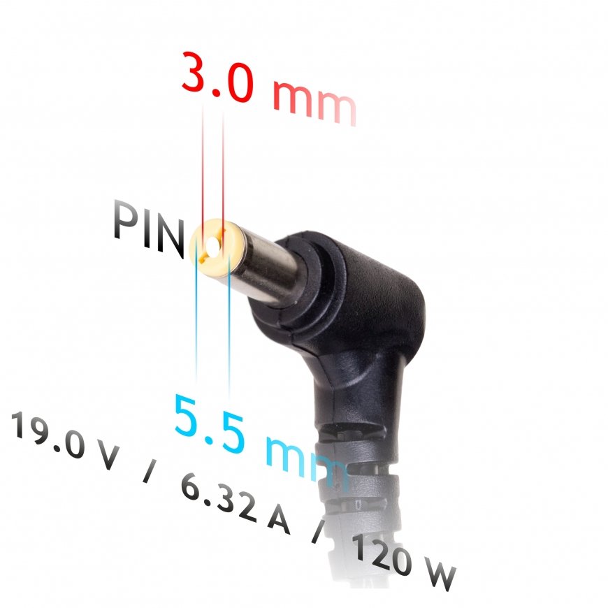 Akyga AK-ND-56 toiteadapter ja vaheldi Hoonesisene 120 W Must – 3