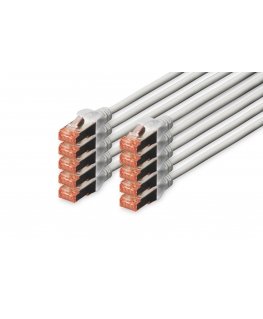 Digitus DK-1644-030-10 tīkla kabelis Pelēks 3 m Cat6 S/FTP (S-STP)