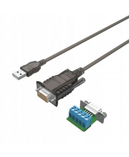Unitek Konwerter/Adapter USB 2.0 do RS422/RS485 (DB9M) z chipsetem FTDI, 1,5m