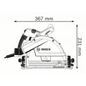 Bosch 0 601 675 001 käsipyörösaha 16,5 cm 6250 RPM 1400 W