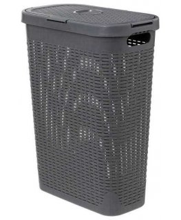 5five Simply Smart High muovinen pyykkikori, 40 l
