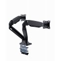 Gembird MA-DA2-03 monitor mount / stand 88.9 cm (35") Desk Black