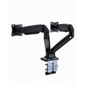 Gembird MA-DA2-03 monitor mount / stand 88.9 cm (35") Desk Black