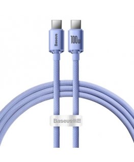 Baseus CAJY000605 USB-kaapeli 1,2 m USB C Violetti