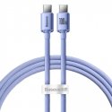 Baseus CAJY000605 USB kabelis 1,2 m USB C Violetinė Baseus CAJY000605 USB kabelis 1,2 m USB C Violetinė