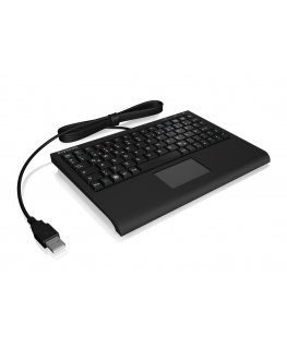 KeySonic ACK-3410 näppäimistö Office USB Englanti (US) musta