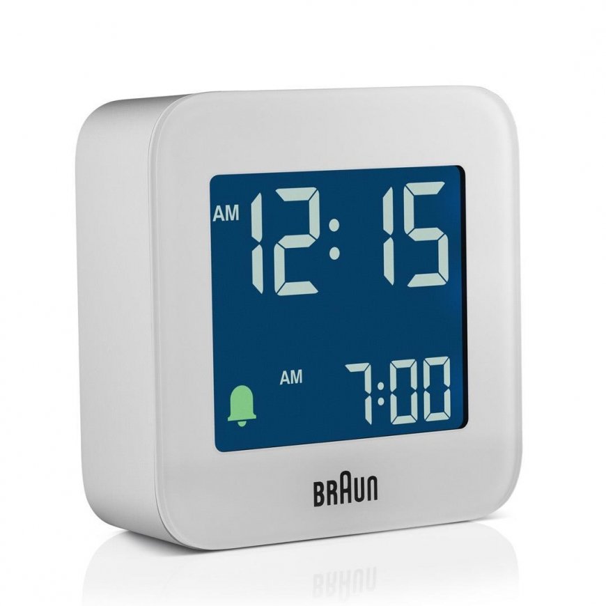 Braun BC08 Skaitmeninis žadintuvas Balta – 2