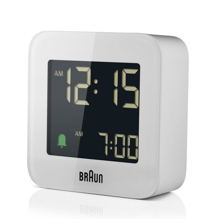 Braun BC08 Skaitmeninis žadintuvas Balta – 3