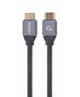 Gembird CCBP-HDMI-3M HDMI-kaapeli HDMI-tyyppi A (vakio) Harmaa