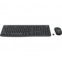 Logitech 920-009808 klaviatuur Hiir kaasa arvatud Kontor Raadioside QWERTZ Tšehhi Grafiit