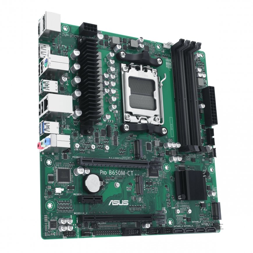 ASUS PRO B650M-CT-CSM AMD B650 Socket AM5 Микро ATX – 3