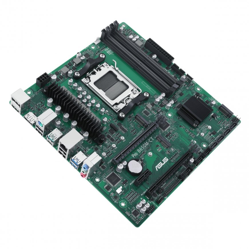 ASUS PRO B650M-CT-CSM AMD B650 AM5 lizdas „micro ATX“ – 4