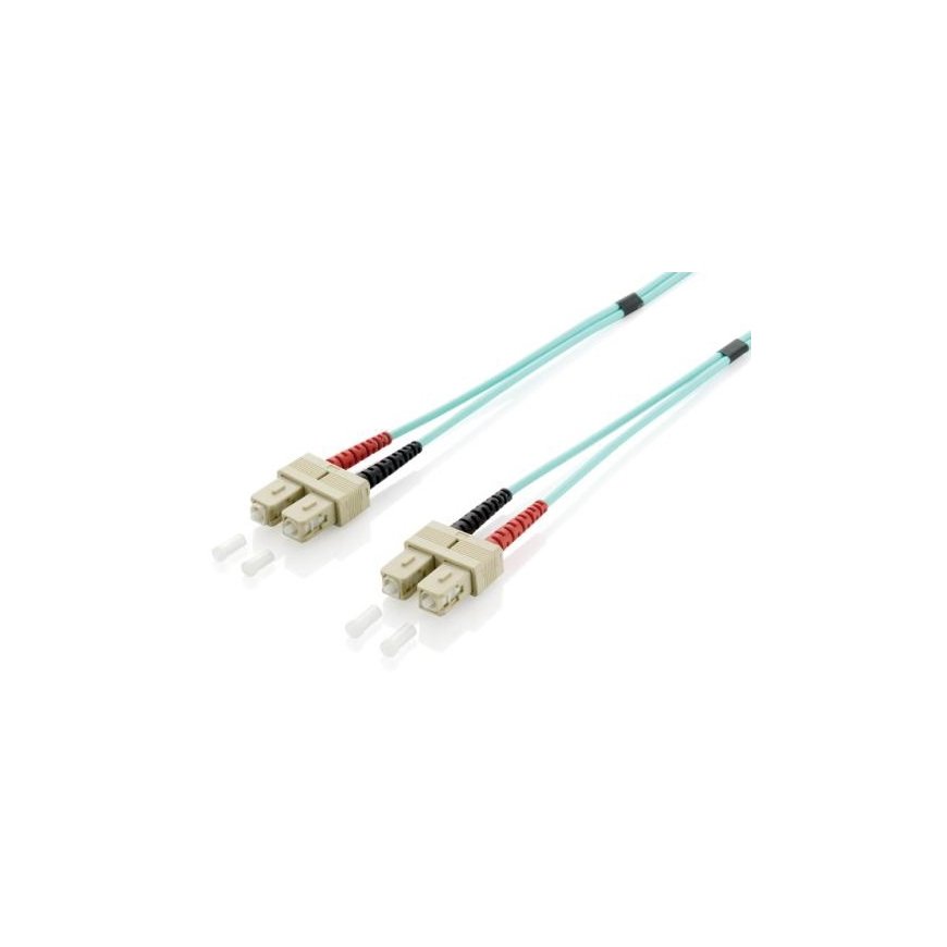 Equip 255321 InfiniBand un optiskās šķiedras kabelis 1 m SC Tirkīzs