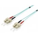 Equip SC/SC Fiber Optic Patch Cable, OM3, 1.0m Equip SC/SC Fiber Optic Patch Cable, OM3, 1.0m
