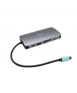 i-tec Metal C31NANODOCKVGAPD док-станция для ноутбука Проводная USB 3.2 Gen 1 (3.1 Gen 1) Type-C Серебристый