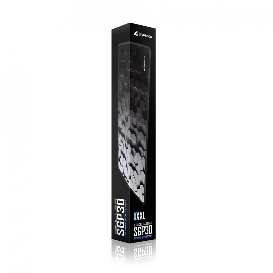 Sharkoon SKILLER SGP30 Pelihiirimatto musta, Harmaa – 4